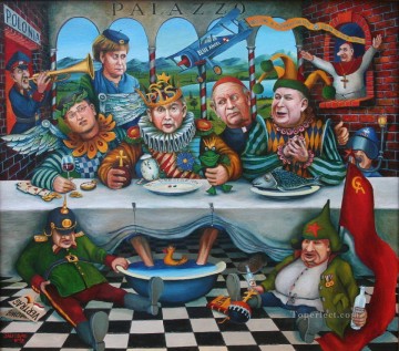 Last Supper 5 Fantasy Oil Paintings